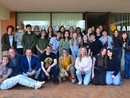 Un gruppo di studenti del Liceo Artistico, accompagnati dal dirigente scolastico Roberto Buongarzone, in visita a Radio Alba
