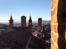 La vista dal campanile della Cattedrale di San Lorenzo La vista dal campanile della Cattedrale di San Lorenzo