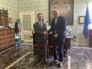 Il sindaco Gatto col nuovo dirigente Fabio Curti