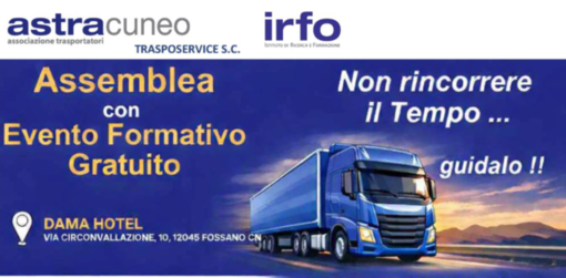 Astra Cuneo e FIAP riuniscono il settore: focus sulle misure del Governo per l’autotrasporto Astra Cuneo e FIAP riuniscono il settore: focus sulle misure del Governo per l’autotrasporto
