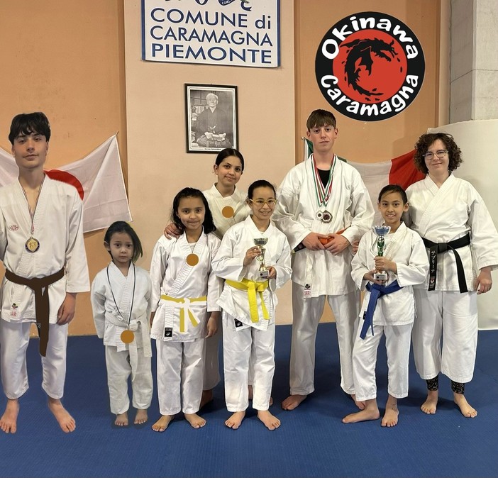 KARATE / L’ASD Okinawa Caramagna brilla al Trofeo Sussetto di Caluso