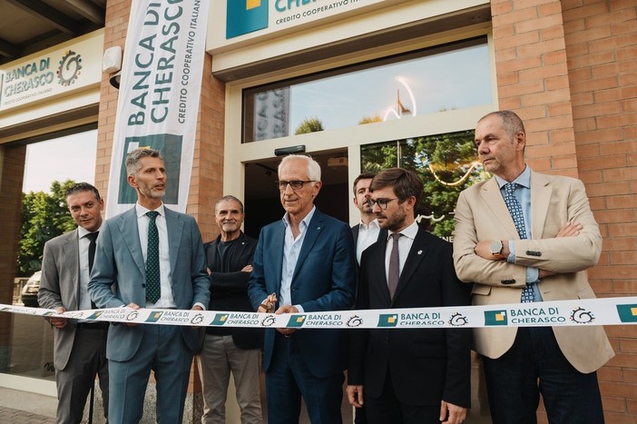 Una “festa di comunità” per la nuova filiale ad Alba di Banca di Cherasco