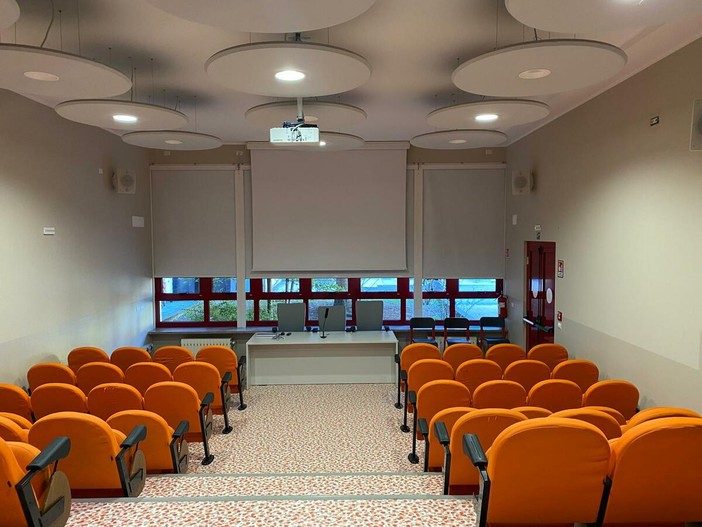 La Sala Polivalente emiciclo intitolata a Carla Passalacqua La Sala Polivalente emiciclo intitolata a Carla Passalacqua