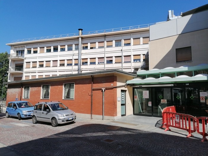 La parte nuova dell'ex San Lazzaro, destinata a venire abbattuta