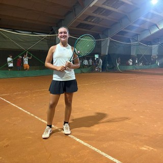 Aurora Garzella dopo la vittoria