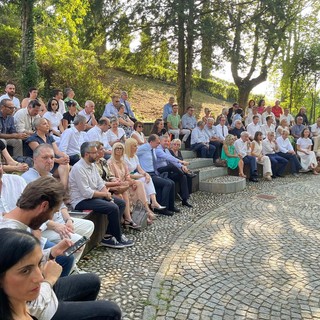 Presso l'anfiteatro di Magliano Alfieri, la presentazione della candidatura di Alba, Bra, Langhe e Roero a Capitale italiana della Cultura 2026