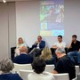 Un momento della serata con il giornalista e inviato di guerra Fausto Biloslavo