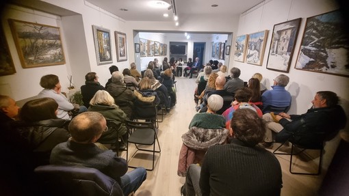 La sala di BrArte, a Bra