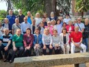 Don Enzo tra i collaboratori del Santuario