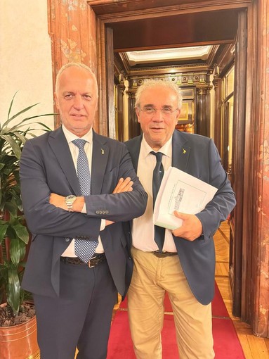 I parlamentari leghisti Giorgio Maria Bergesio e Francesco Bruzzone I parlamentari leghisti Giorgio Maria Bergesio e Francesco Bruzzone