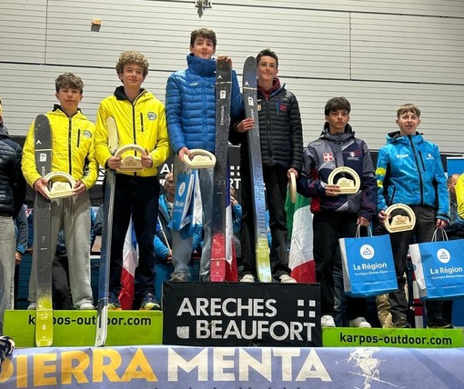 SCI ALPINISMO / Il cuneese Giacomo Barbero sul podio alla Pierra Menta giovanile SCI ALPINISMO / Il cuneese Giacomo Barbero sul podio alla Pierra Menta giovanile