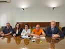 Il senatore Bergesio, primo da destra nella foto, tra i partecipanti alla riunione del tavolo tenuta oggi al Ministero del Made in Italy