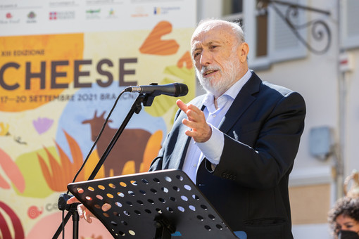Carlo Petrini, presidente di Unisg e fondatore di Slow Food