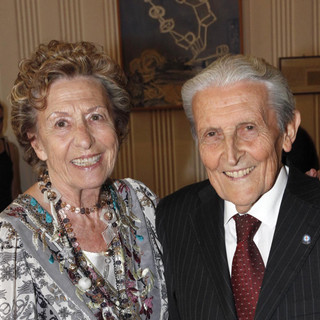 Giovanni Bressano con la moglie Pia Cavallo