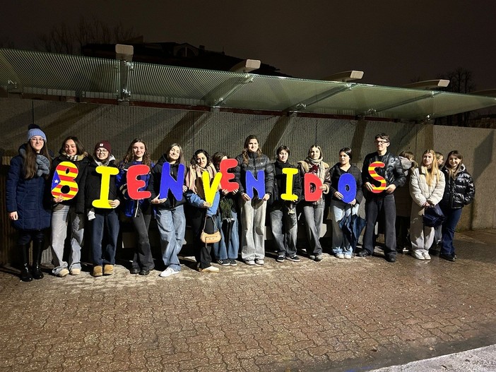 Studenti spagnoli in Erasmus all’Artistico Gallizio di Alba