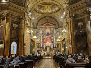 In foto la festa di don Bosco con don Fabio Attard, a Valdocco