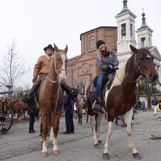 In foto una passata edizione della benedizione degli animali, a Bra
