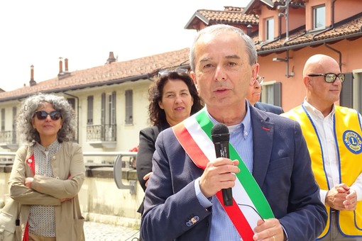 Il sindaco braidese Gianni Fogliato (Ph. Sergio Provera)
