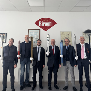 I sindaci di Alba, Bra, Cavallermaggiore e Dolceacqua in visita allo stabilimento Biraghi I sindaci di Alba, Bra, Cavallermaggiore e Dolceacqua in visita allo stabilimento Biraghi