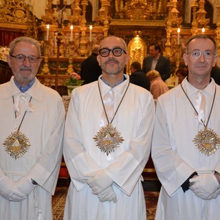 Nelle foto di Luciano Cravero la cerimonia d’investitura dei nuovi rettori dei Battuti Bianchi di Bra