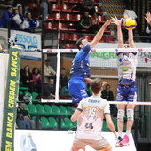 Il capitano di Cuneo Iacopo Botto in un attacco Il capitano di Cuneo Iacopo Botto in un attacco