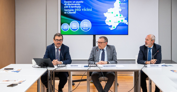 Da sinistra, Cazzullo, Cornaglia e Stra Da sinistra, Cazzullo, Cornaglia e Stra