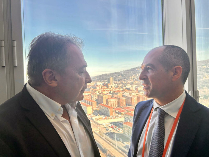 L'assessore Bongioanni con il commissario Filippini