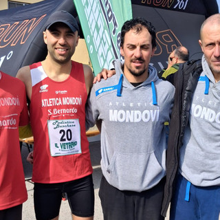 Nella foto: Boggione, Canavese, Mondino e Di Bartolome alla 47ª edizione del Trofeo Ana a Busca