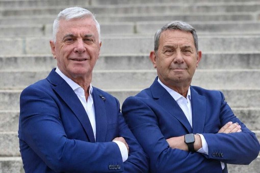 Bruno Bergese e Guido Becchis, nuovi vicepresidenti del CDA del Cuneo Volley. Foto di Margherita Leone