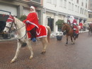 Una passata edizione dei Babbo Natale a cavallo di Bra Una passata edizione dei Babbo Natale a cavallo di Bra