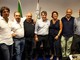 Pietro Blengini, al centro nella foto, alla sua prima designazione, nel 2018 Pietro Blengini, al centro nella foto, alla sua prima designazione, nel 2018