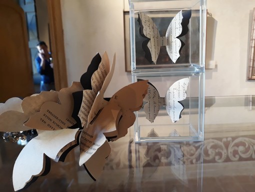 Bra, in tanti a Palazzo Mathis per ammirare la mostra dedicata alle opere di Luca Cassine (FOTO)