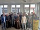 Delegazione di frati cappuccini di Piemonte e Liguria in visita alla Biraghi di Cavallermaggiore