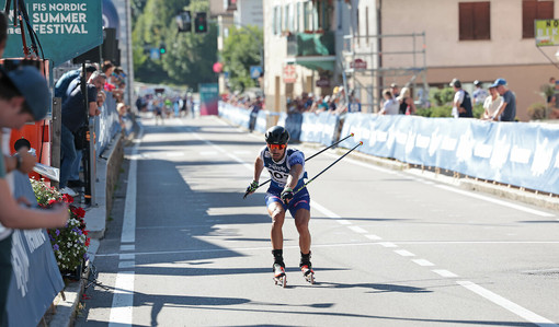 SKIROLL / Coppa del Mondo in val di Fiemme: Emanuele Becchis campione italiano sprint
