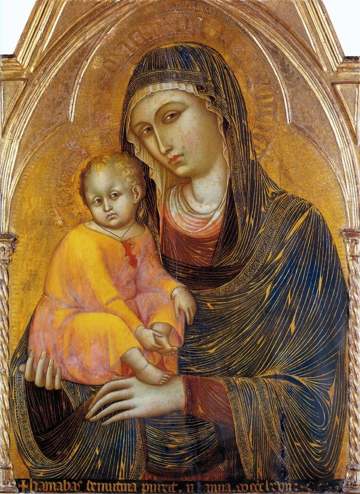 La Madonna col Bambino di Barnaba da Modena