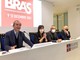 Alcuni momenti della conferenza di presentazione di BRA'S, tenuta questa mattina nella sede torinese della Regione Piemonte