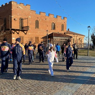 Il passaggio della Fiaccola olimpica davanti all'ex ristorante Il passaggio della Fiaccola olimpica davanti all'ex ristorante