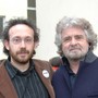 Fabrizio Biolè con Beppe Grillo Fabrizio Biolè con Beppe Grillo