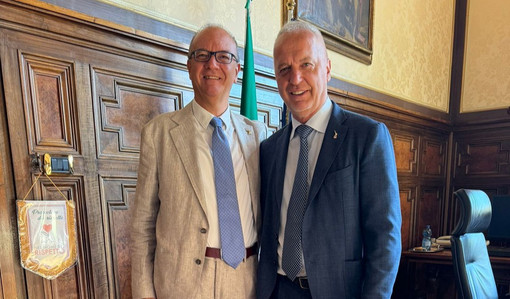 Il senatore Bergesio col ministro Valditara