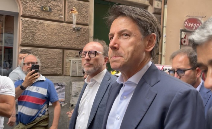 Il leader del M5S Giuseppe Conte