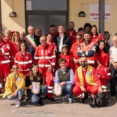 Nelle foto di Maurizio Mangino alcuni momenti della cerimonia tenuta sabato 6 aprile presso la Sala Operativa Locale della Croce Rossa Italiana di Bra