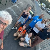 L'assessore Roberto Cavallo con i volontari prima di "entrare in servizio" L'assessore Roberto Cavallo con i volontari prima di "entrare in servizio"