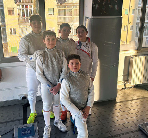 Importante riconoscimento per la Cuneo Scherma Academy: cinque atleti convocati ai CAF regionali