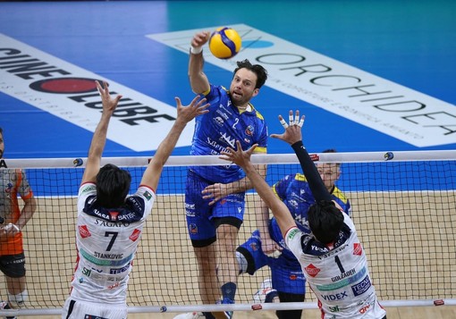 Ancora una volta l'apporto di Lorenzo Codarin è stato determinante nella vittoria di Cuneo contro Grottazzolina (Foto Valerio Giraudo) Ancora una volta l'apporto di Lorenzo Codarin è stato determinante nella vittoria di Cuneo contro Grottazzolina (Foto Valerio Giraudo)