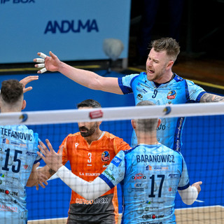 Cuneo chiamata all'impresa contro la corazzata Verona (Foto Valerio Giraudo)