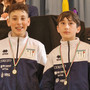 Nella foto: Centola e Giachino 5° e 6° classificati nella categoria Giovanissimi Nella foto: Centola e Giachino 5° e 6° classificati nella categoria Giovanissimi