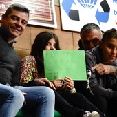 Tantissimi i bimbi che hanno assistito alla partita tra Cuneo e Scandicci, a dimostrazione che la pallavolo è sempre più uno port per famiglie (Fotogallery di Mattia Benozzi)