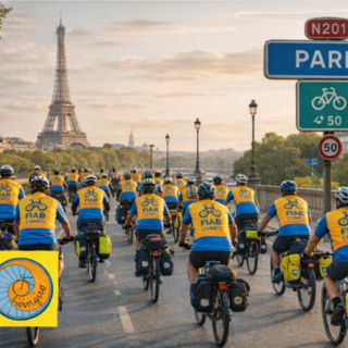 Da Cuneo a Parigi in bicicletta: 22 ciclisti FIAB pronti a pedalare verso la capitale francese