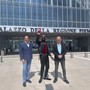 Il presidente Cirio e l’assessore Bongioanni hanno accolto al Grattacielo Piemonte la superstar del wrestling Montez Ford