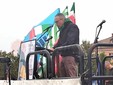 Nelle foto alcuni momenti della manifestazione tenuta in piazza Foro Boario